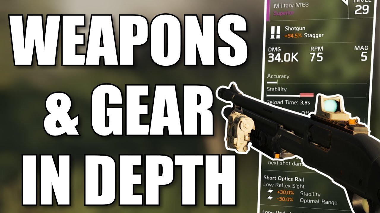 The Division 2 | New Weapons, Gear & Modding Systems Explained
