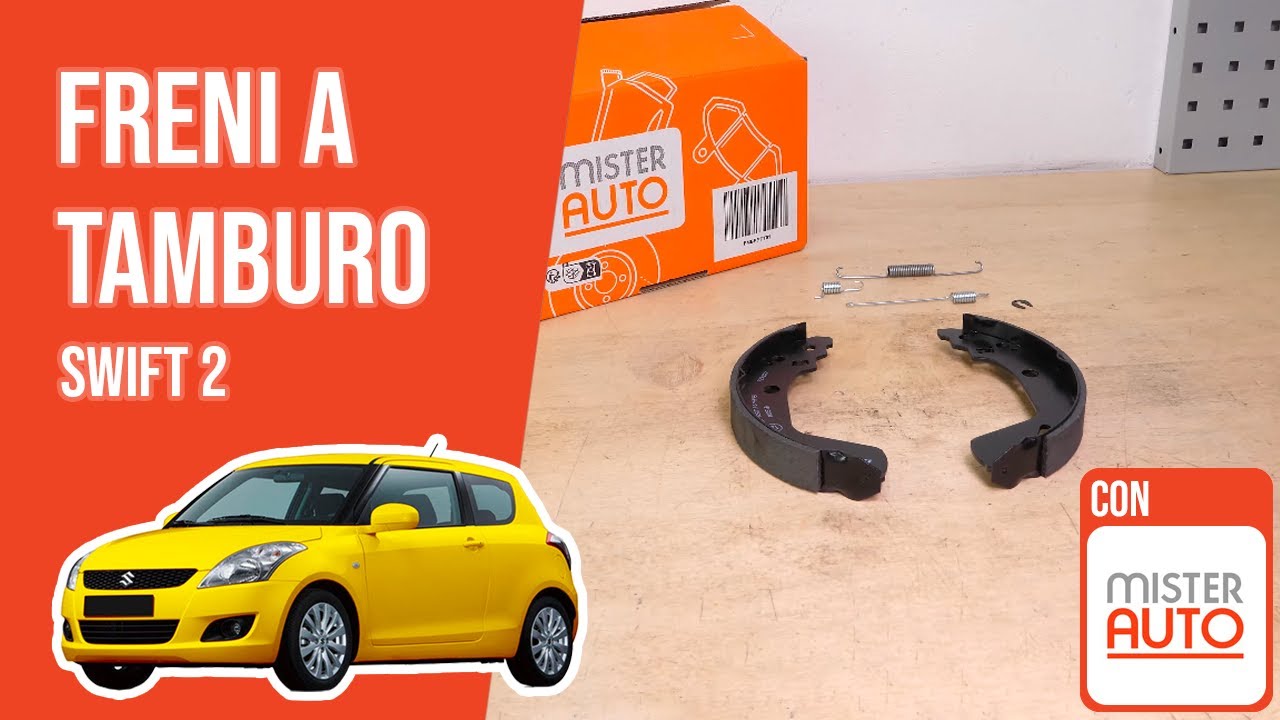 Sostituzione freni a tamburo Swift 2 🚗