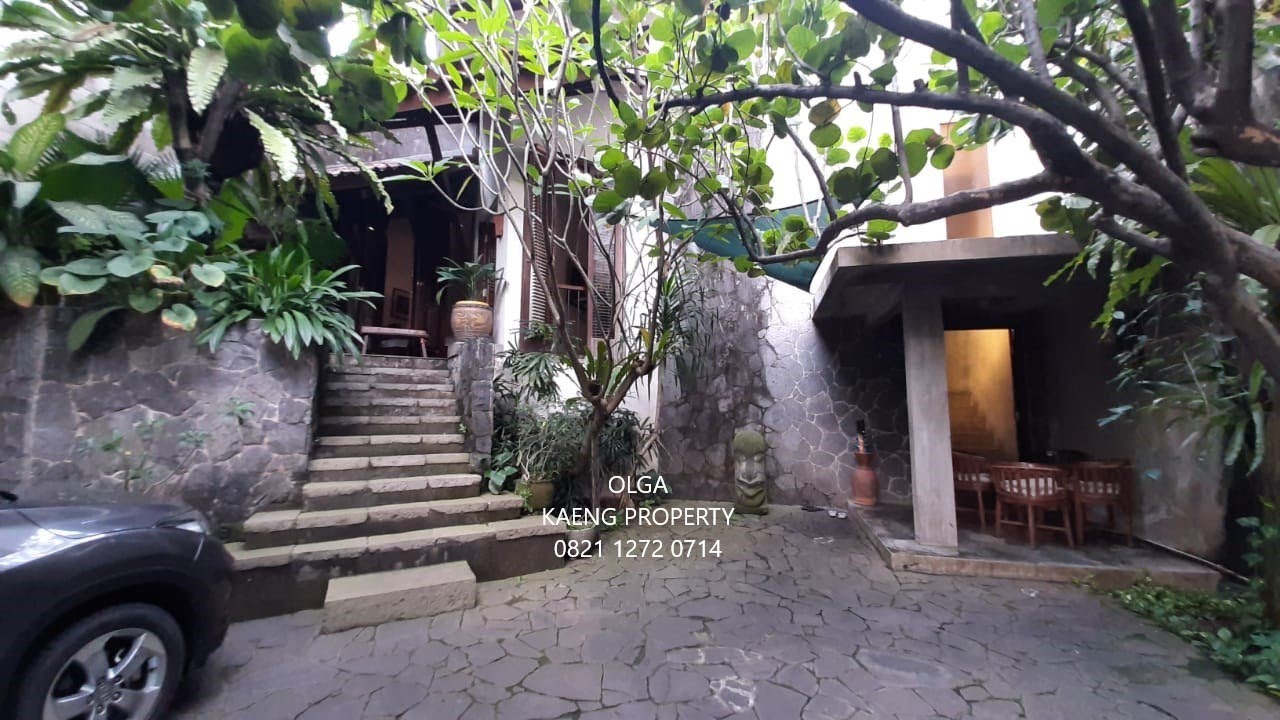 RUMAH SECOND MEWAH NUANSA ETNIS JAWA CINA BELANDA LOKASI PREMIUM DI PERMATA HIJAU KEB LAMA JAKSEL
