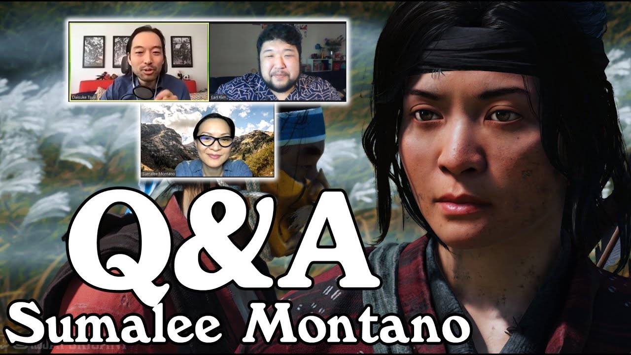 DandE Saga Q&A - Sumalee Montano (Yuna in Ghost of Tsushima)