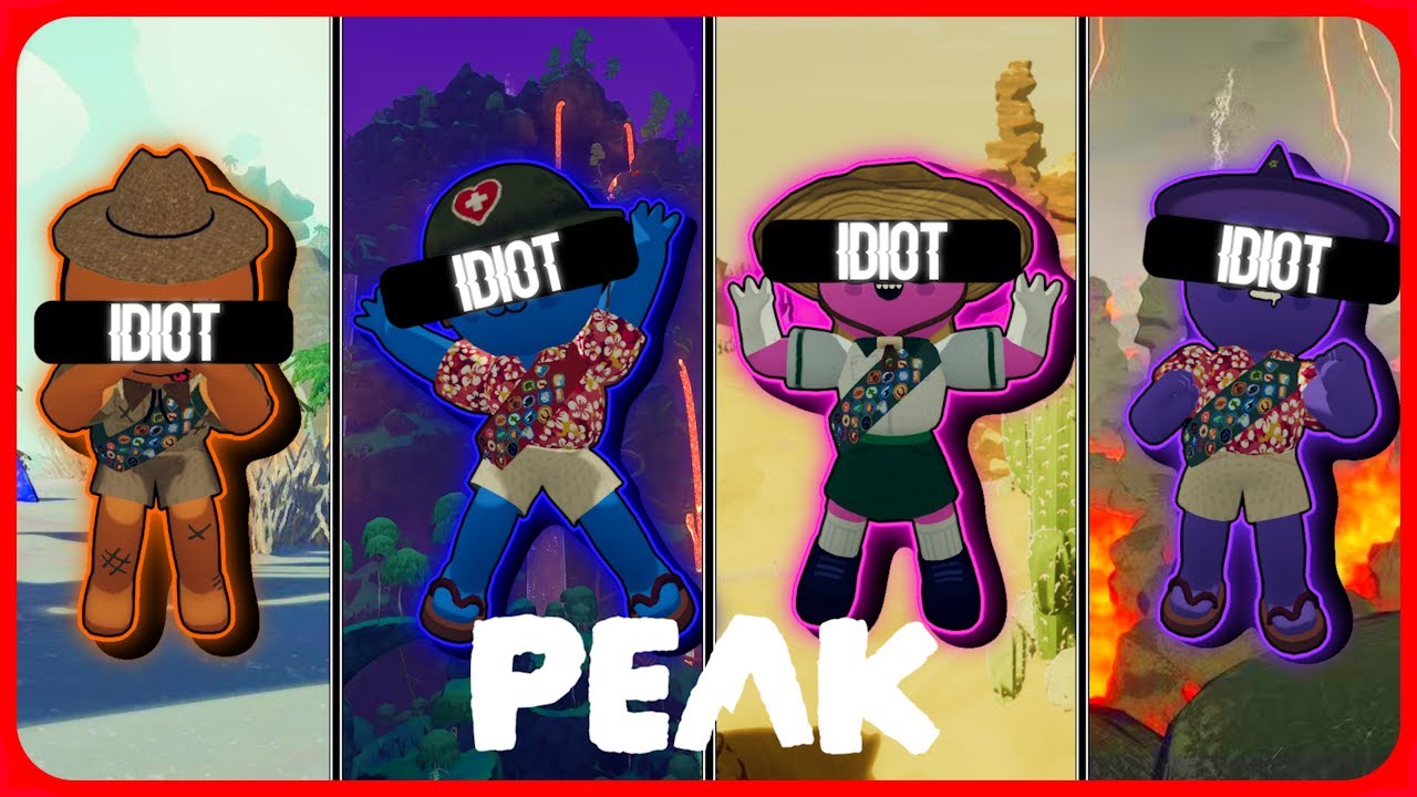 Four Idiots FINALLY Play Peak