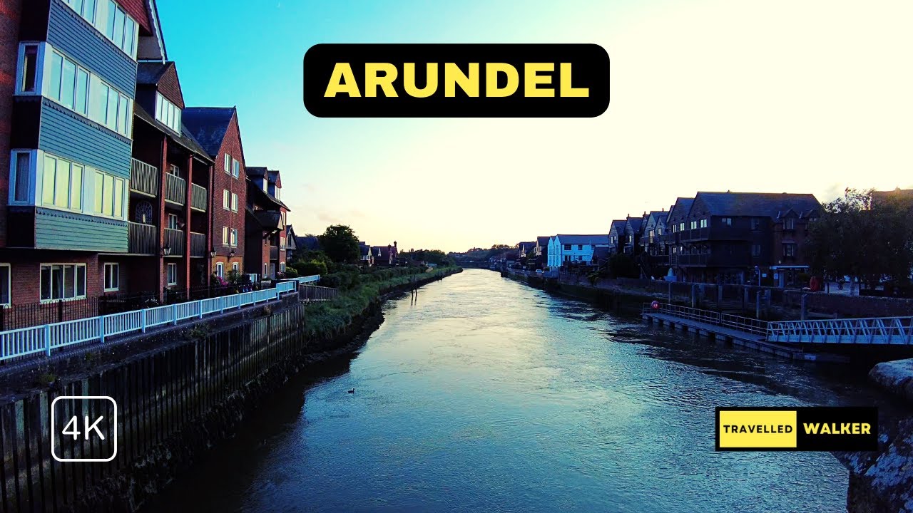 Arundel, UK 🇬🇧 | Arundel Walking Tour 2024 | 4K, HDR | UK