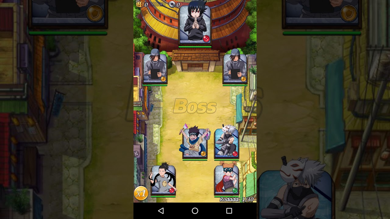 Ninja: liga dos poderosos-GANHEI O KAKASHI NA SORTE!