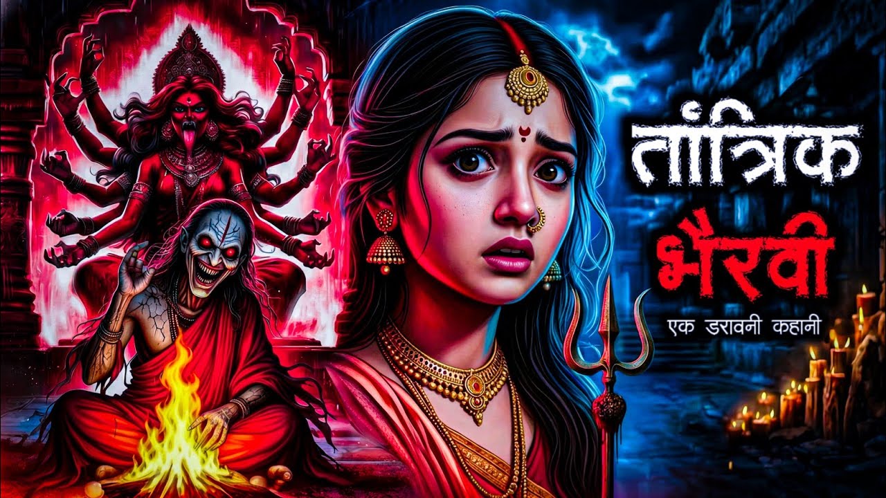 तांत्रिक भैरवी | एक काला अनुष्ठान जिसने गांव को हिला दिया | Horror Story in Hindi | Shaitani Raat