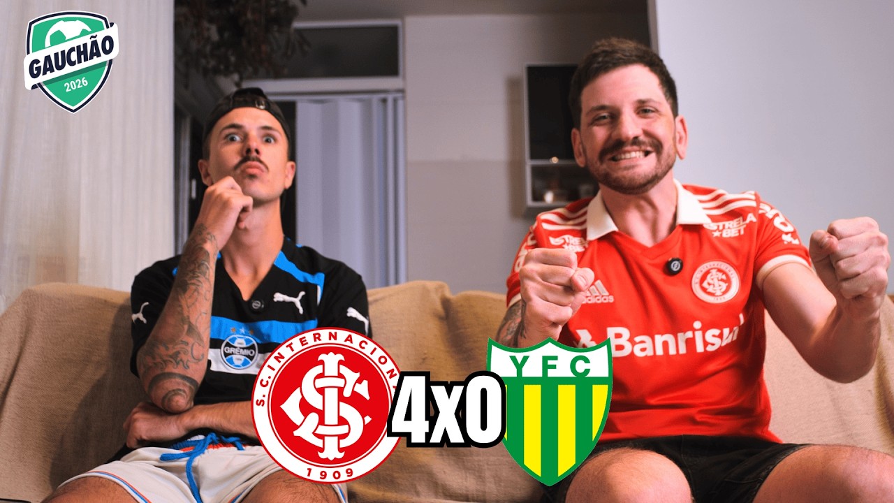 REACT GRENAL - Inter 4 x 0 Ypiranga - GAUCHÃO 2026