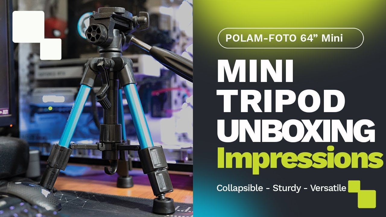 POLAM-FOTO Foldable Mini Tripod Unboxing & First Impressions | हिन्दी में