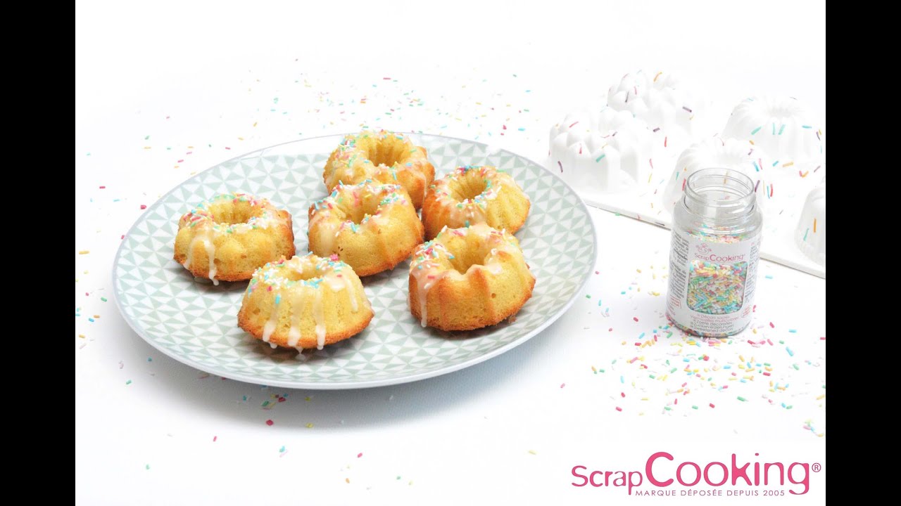 RECETTE - Petits gâteaux moelleux au citron - SCRAPCOOKING®