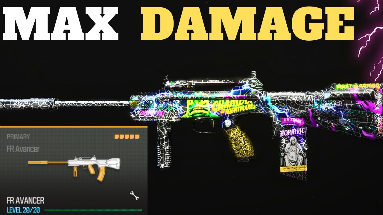 the MAX DAMAGE FR AVANCER in WARZONE 3! (Best FR AVANCER)