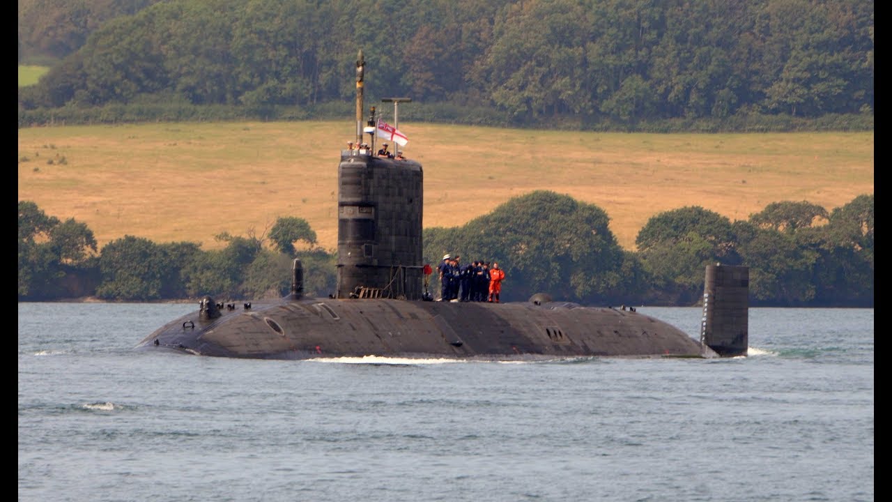 HMS TALENT S92 LEAVES DEVONPORT NAVAL BASE AT MUTTON COVE - 8th July 2019