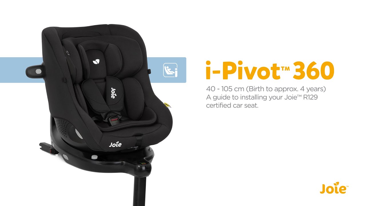 i-Pivot™ 360 | Installing Your i-Size Certified Spinning Seat