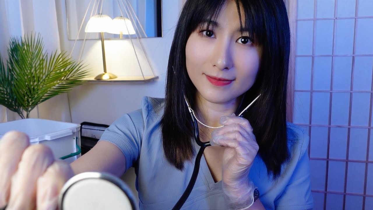 ASMR Night Nurse Takes Care of You in Bed 🛏👩🏻‍⚕️ Medical Roleplay (Soft Spoken)