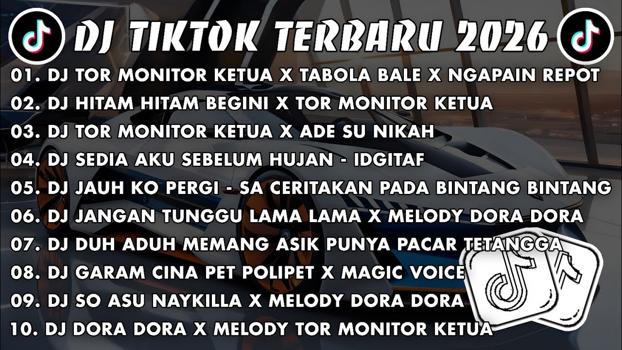 DJ TIKTOK TERBARU 2026 🎧 DJ TOR MONITOR KETUA X TABOLA BALE X NGAPAIN REPOT 🎵 DJ HITAM HITAM BEGINI 