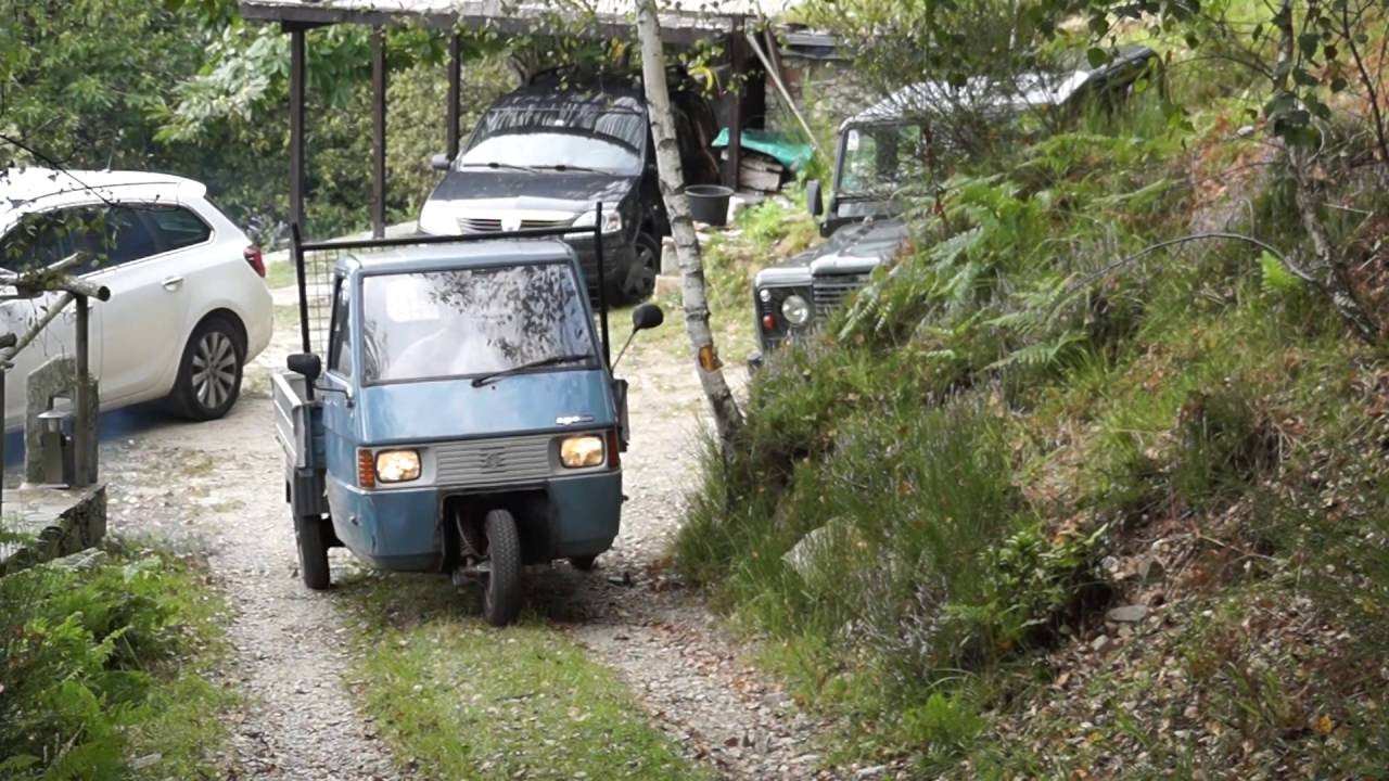 Gurrone APE TM Testfahrt 5 Fahrt hinauf