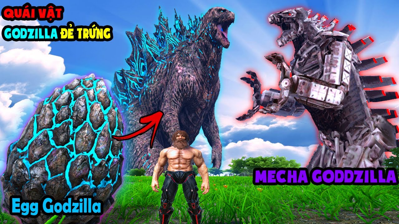 ARK: Pyria Mythos Evolved #33 MÌNH BẮT MECHA GODZILLA VÀ THỬ CHO GODZILLA ĐẺ TRỨNG - TÝ TIỀN TỈ