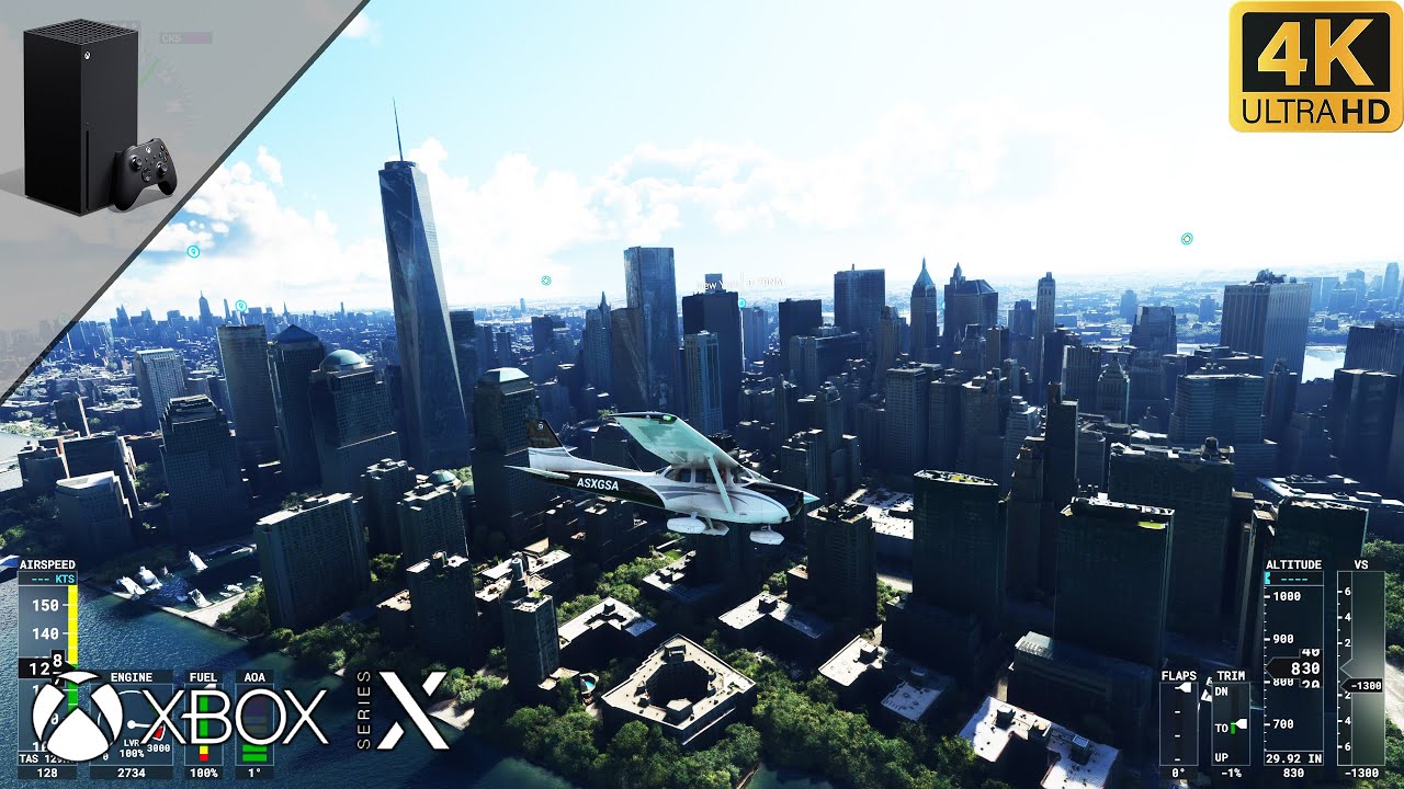 Microsoft Flight Simulator - Gameplay Xbox Series X 4K