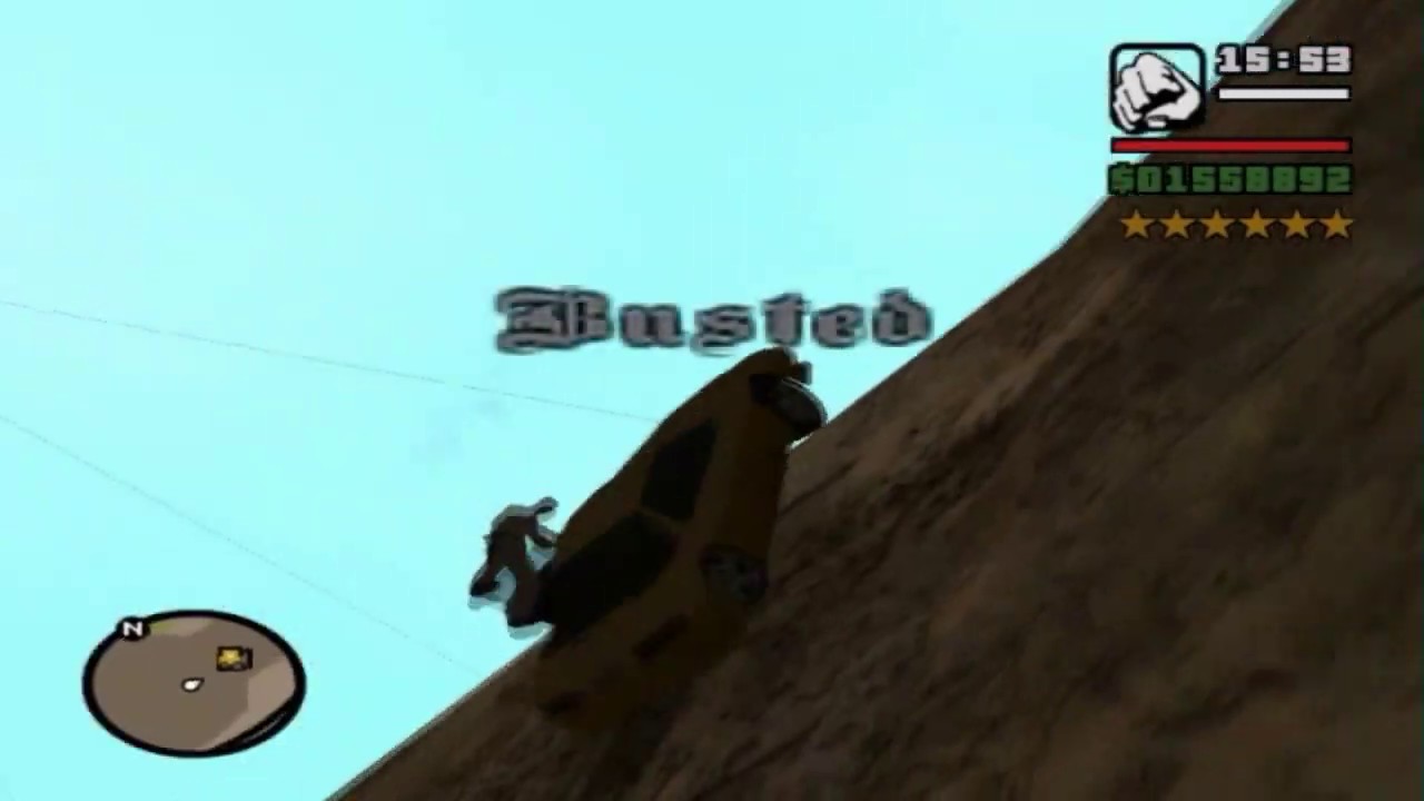 GTA SA BUSTED 40 (издание Hunter's Quarry)