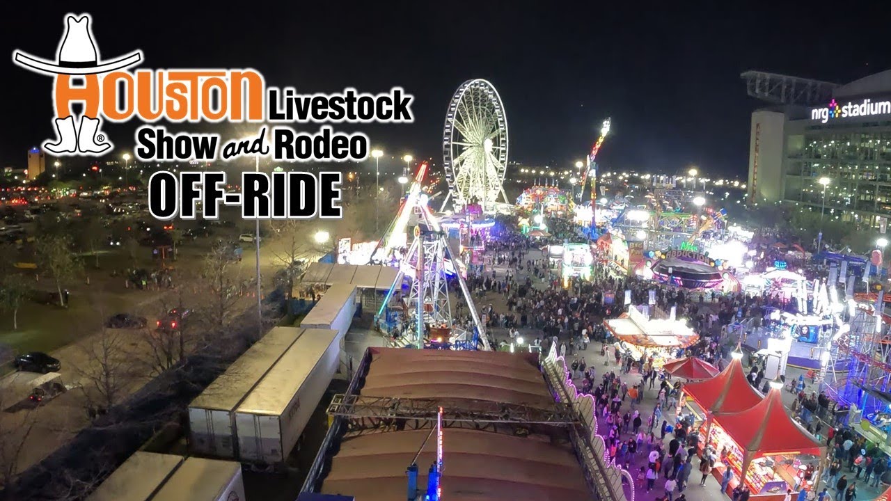 Houston Livestock Show & Rodeo Off-Ride Footage, Ray Cammack Shows Carnival | Non-Copyright