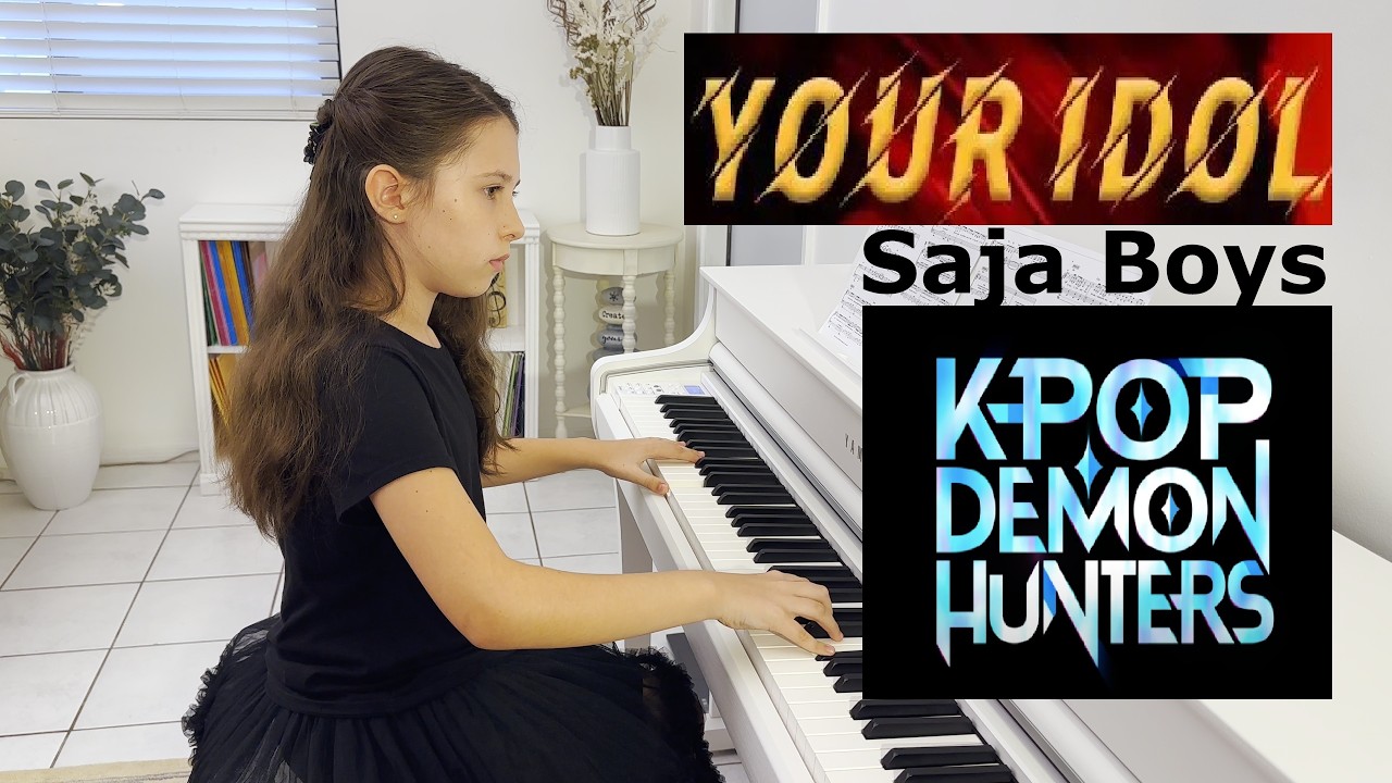 Your Idol - Saja Boys |KPop Demon Hunters| Piano Cover