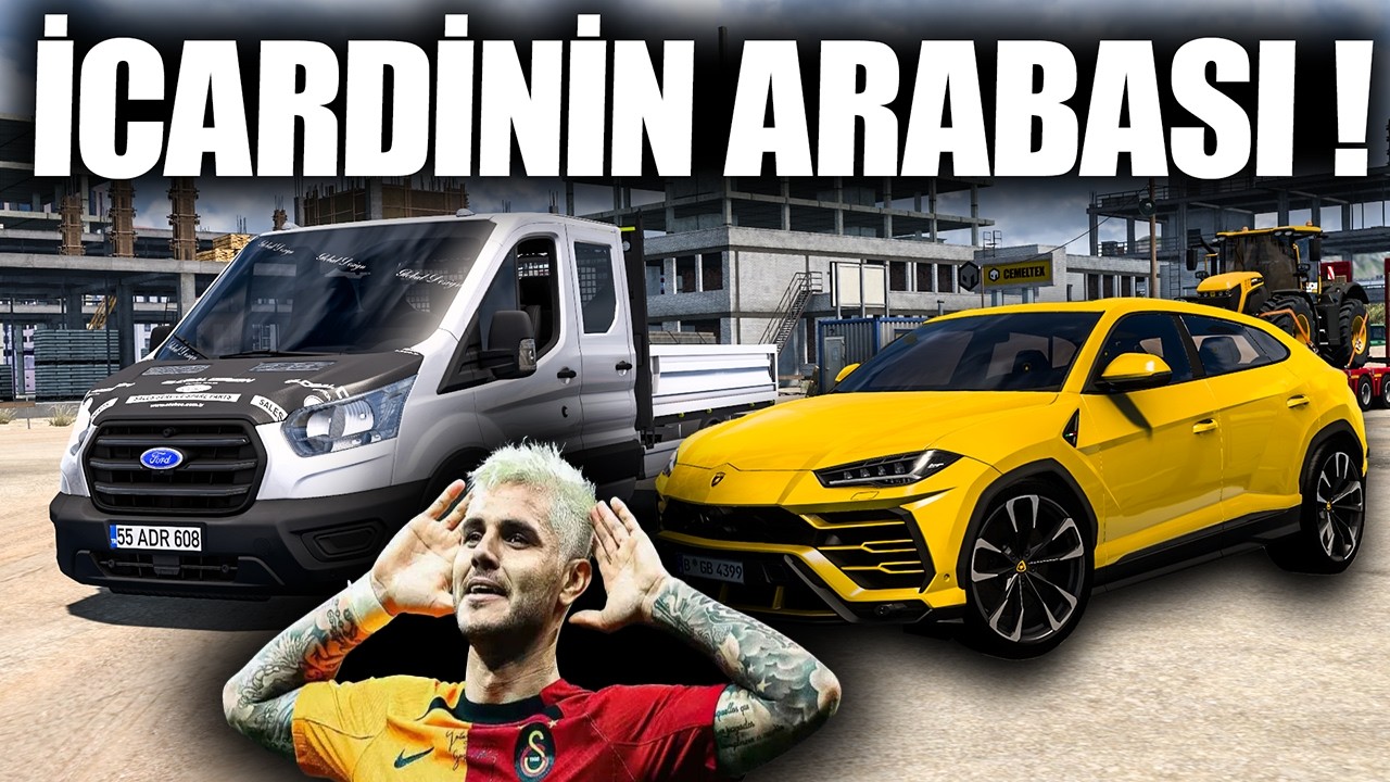 İCARDİ ARABASINI VERDİ !!! LAMBORGHINI URUS ETS 2 MOD 1.53 [ Logitech G29 ]