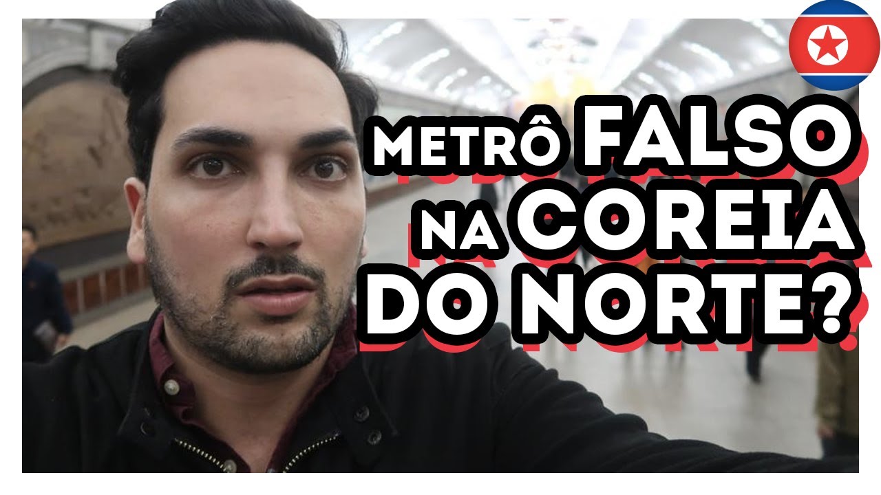 COMO é o METRO na CORÉIA do NORTE? - Estevam Pelo Mundo