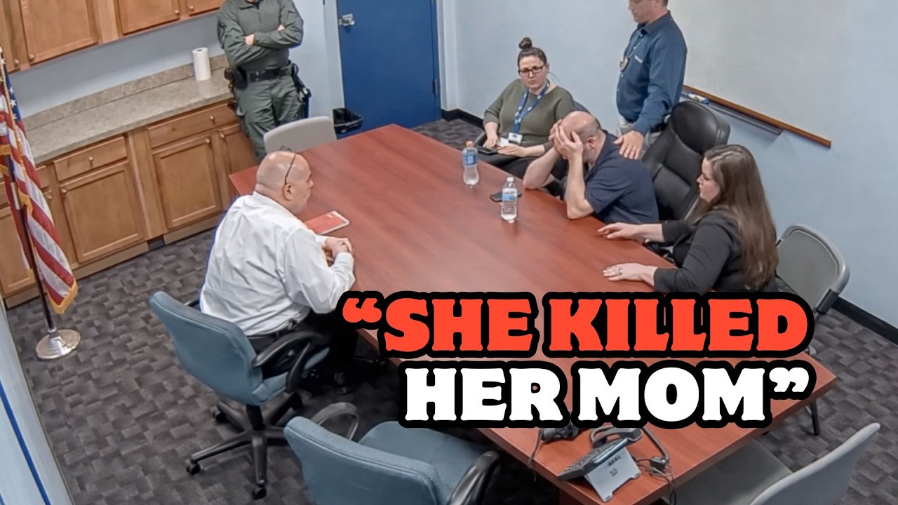 Father Realizes His Daughter Killed His Wife During Police Interview.