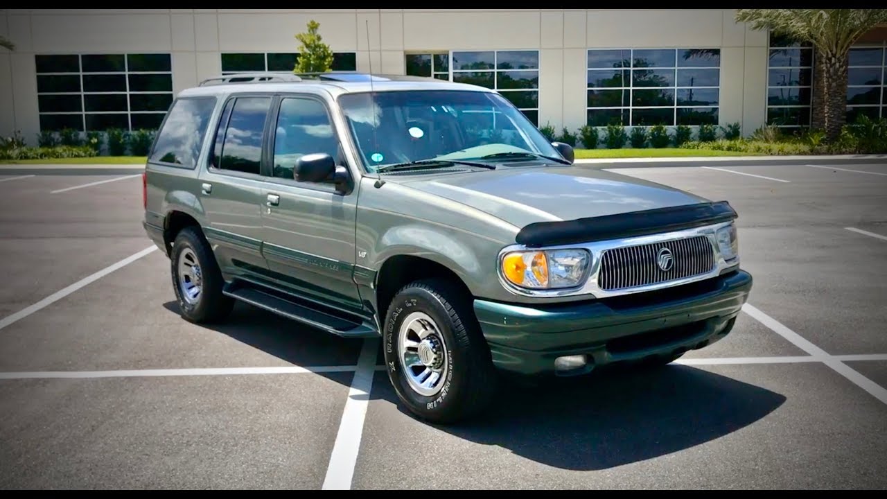 1999 Mercury Mountaineer 5.0L V8 Review and Test Drive