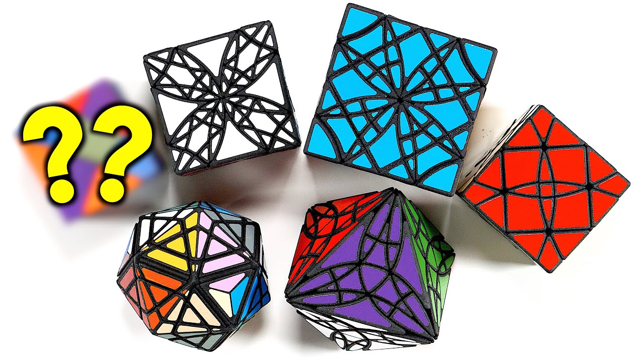 Unboxing 6 Mind-Bending 3-D Printed Puzzles!
