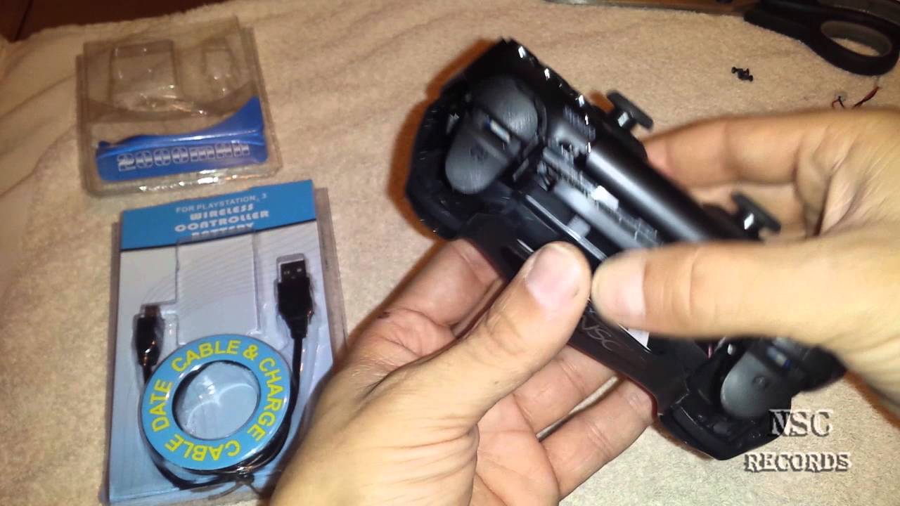 PS4 Controller Battery Mod v.1.0 with 3600mAh By:NSC