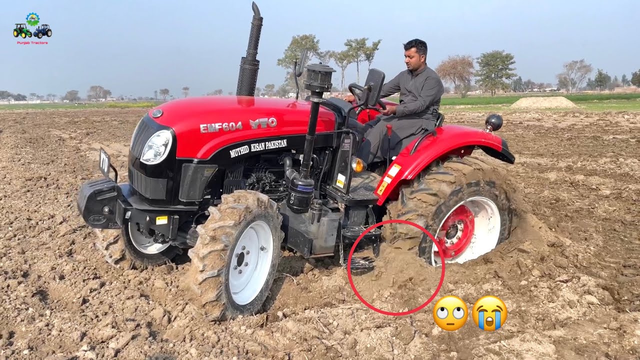YTO EMF 604 4x4 Drifting and Brake Testing | Punjab Tractors
