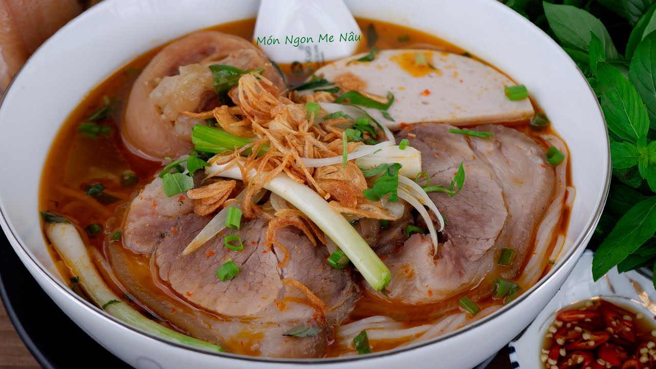 BÚN GIÒ HEO Bí Quyết Nấu Ăn Ngon