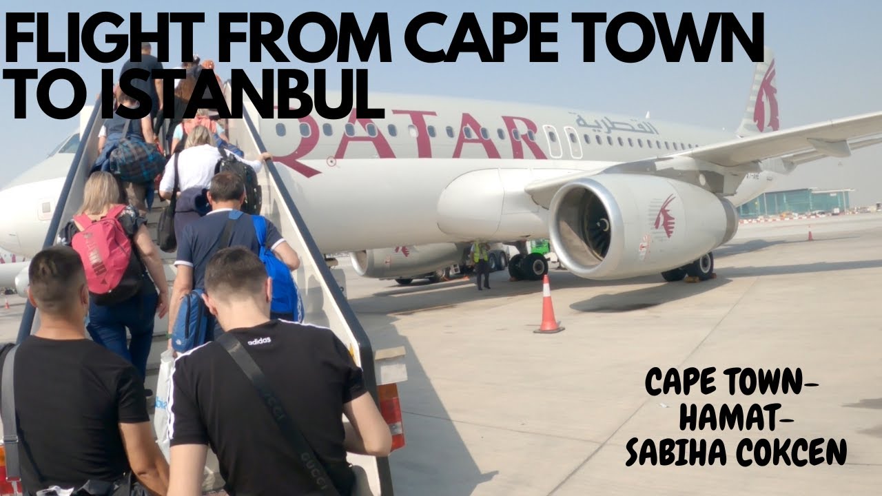 Join us on a flight from Cape Town to Istanbul with Qatar - Video 1