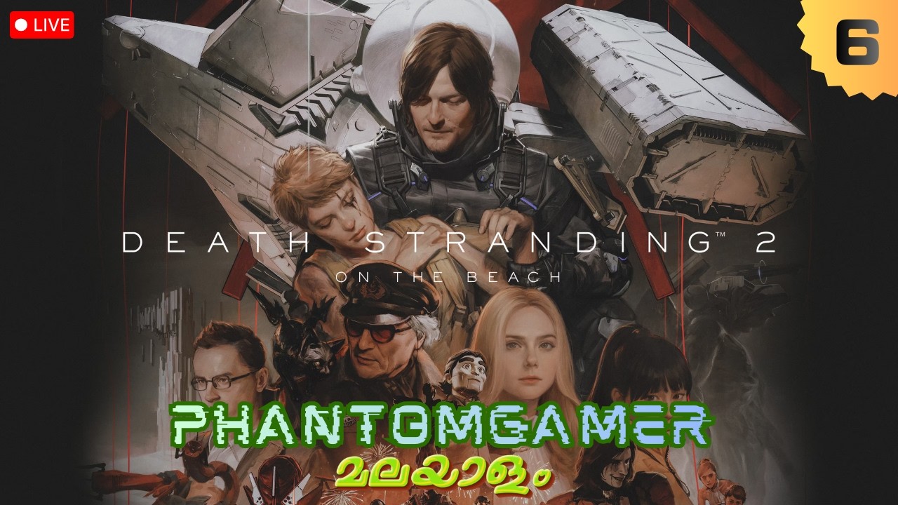 Death Stranding 2 | Malayalam Gameplay | Part 6 #phantomgamer #ds2
