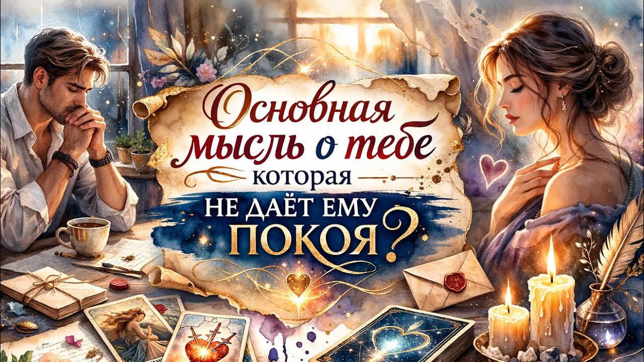 ЧТО ОН ДУМАЕТ СЕГОДНЯ 💭 ЕГО МЫСЛИ ОБО МНЕ ⁉️🔥❤️🚀 #тароегомысли #гадание #раскладтаро #таро #tarot