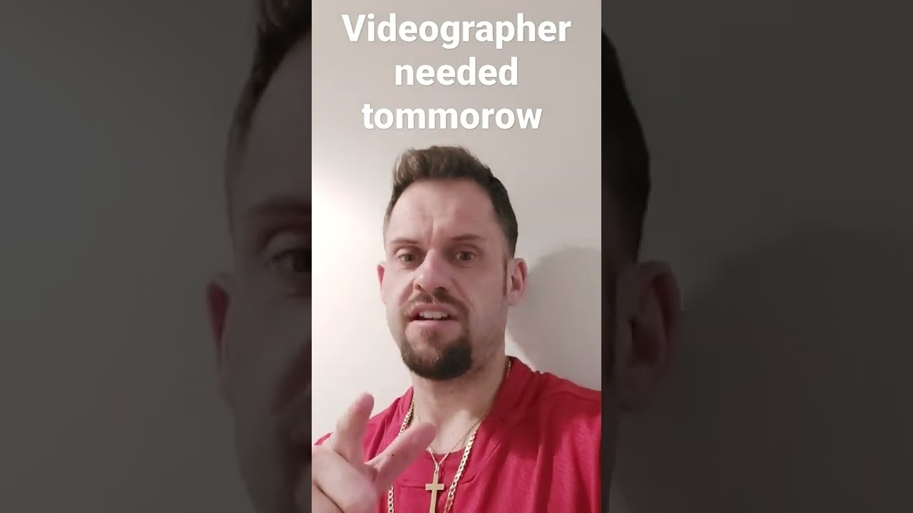 I will film if we can't find a Videographer. Comment their videos if you know someone No timewasters