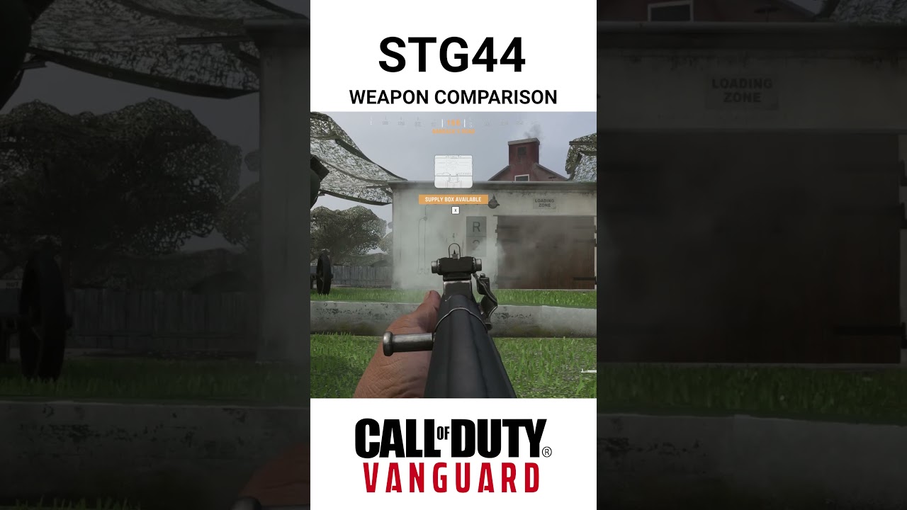 Call of Duty WW2 vs VANGUARD STG44 Weapon Comparison