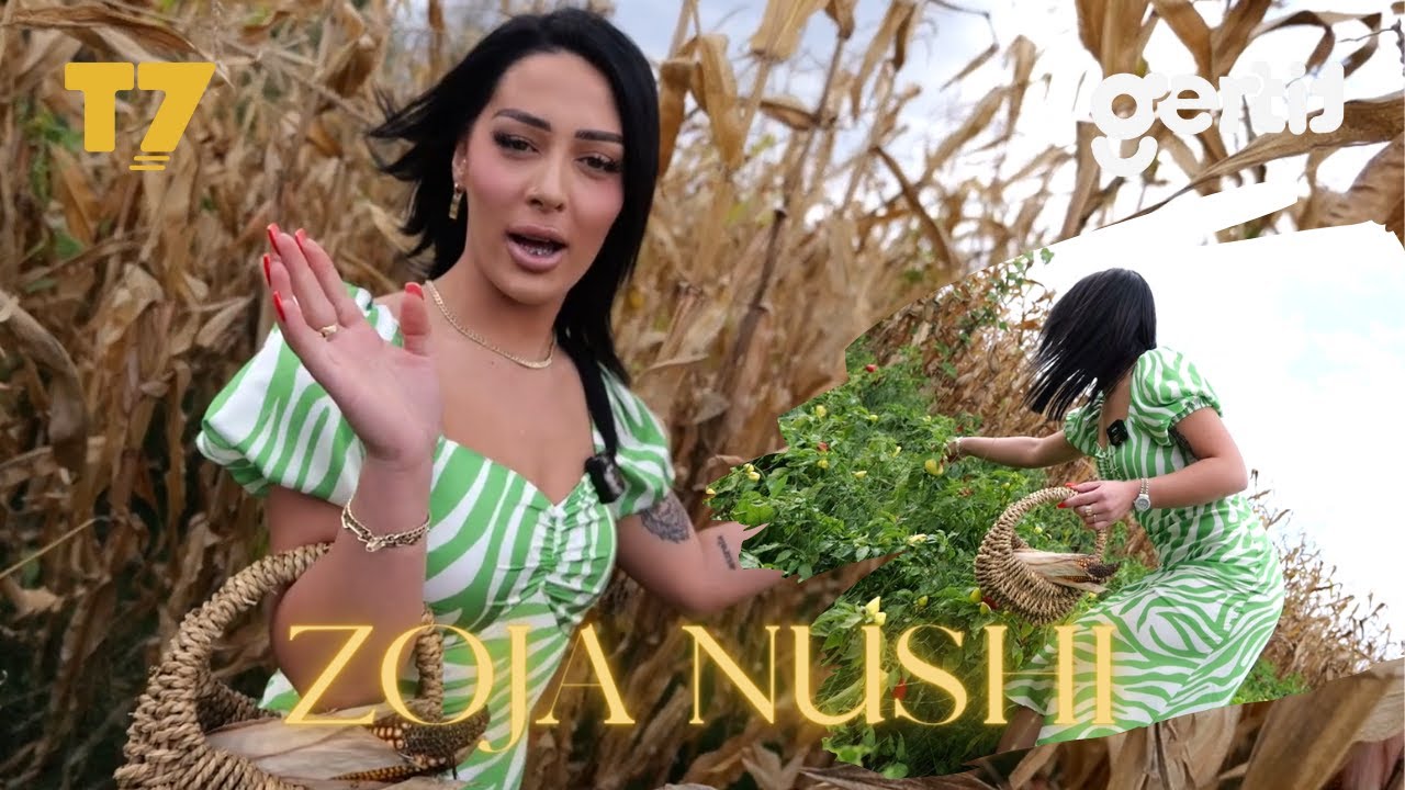 Zoja Nushi provon turshi e hyn në bahçe të huj, shikojeni çka thotë për speca e lakra | T7