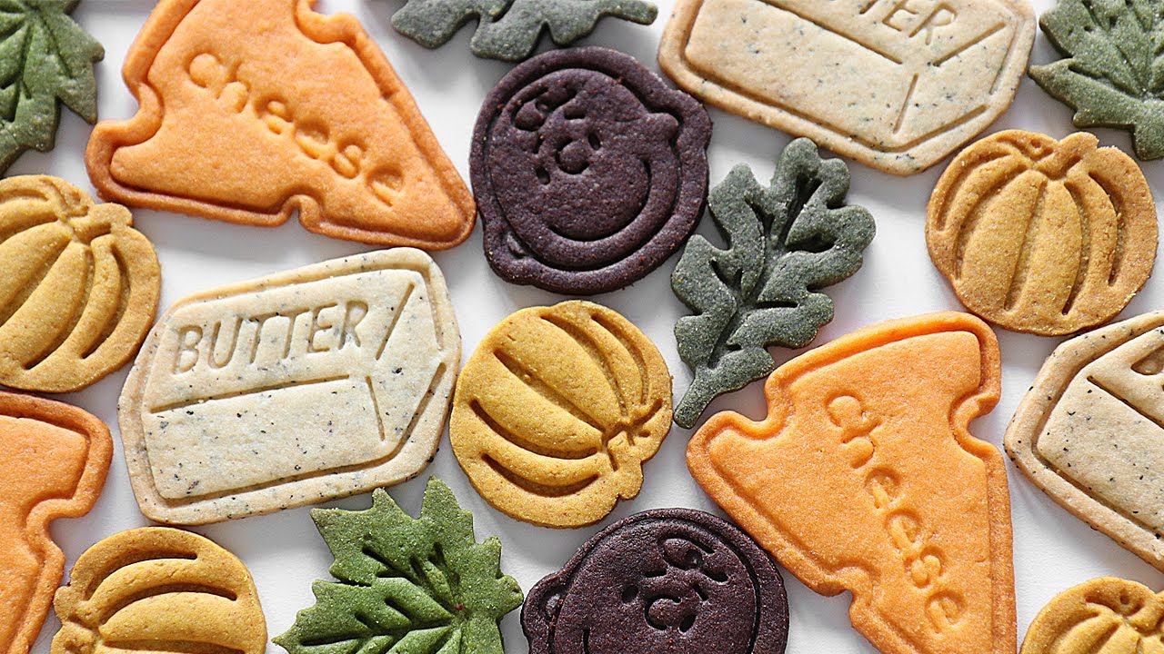 Печенье с 6 вкусами, готовим все сразу l Эрл Грей, Шоколад, Матча, Сыр, Тыква, Полынь