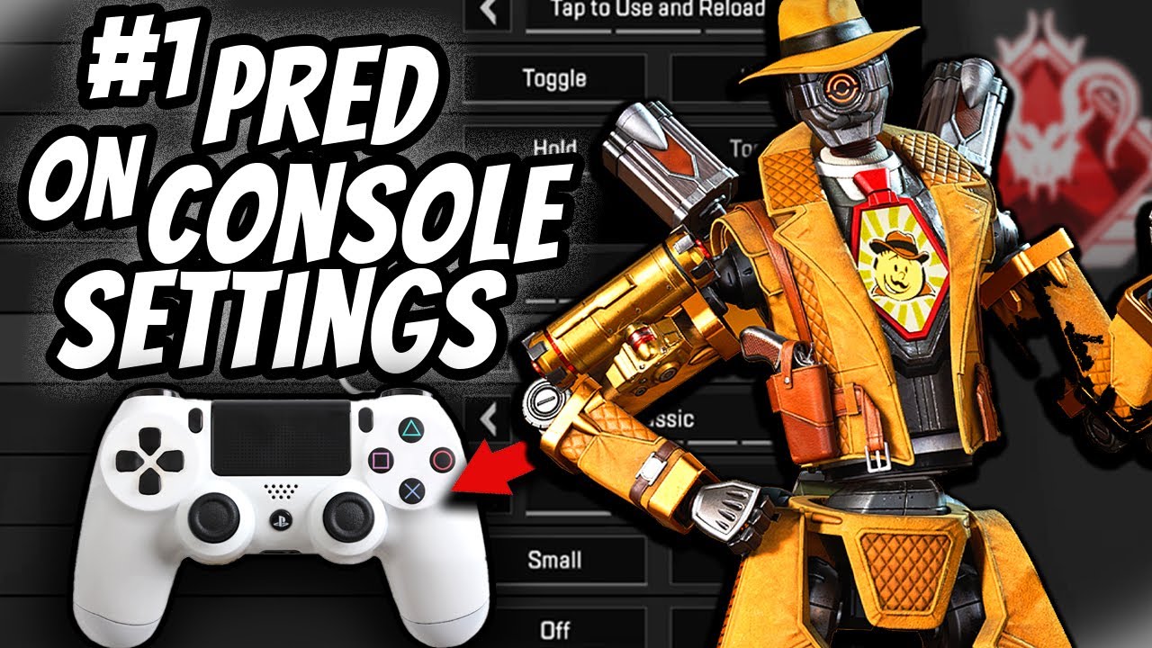 #1 Pred on Console Season 15 Custom Controller Settings - Apex Legends