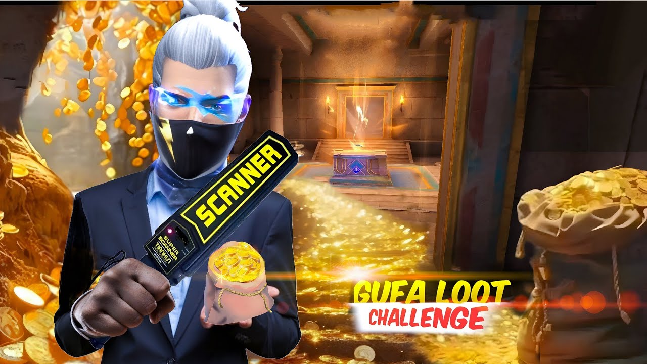 Only Treasure Map Loot Challange 😳|| Only Gufa Challange Knox Gming @jnox-k 