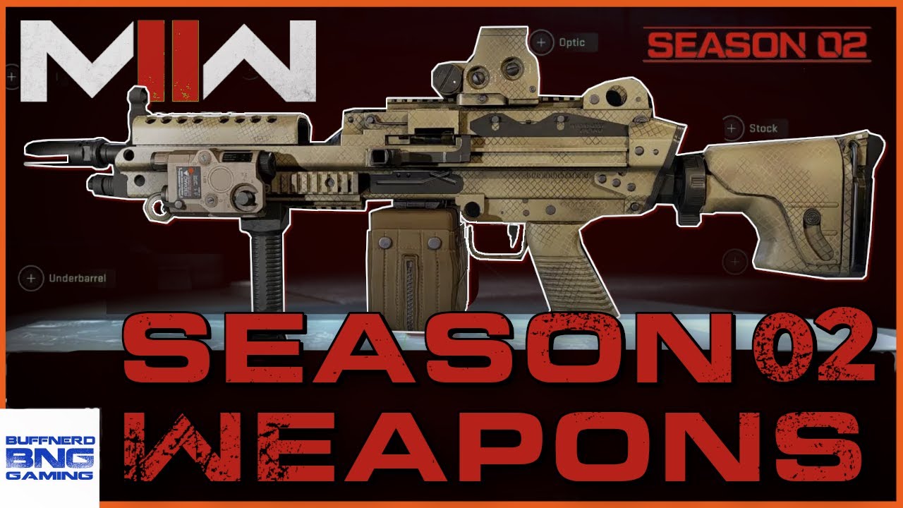 New Season 2 Leaked Weapons - Modern Warfare II