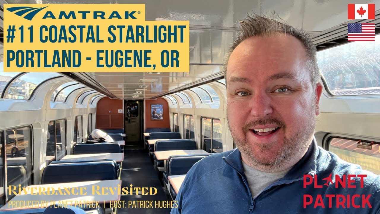 AMTRAK Coastal Starlight из Портленда в Юджин, штат Орегон — полный отчет о поезде бизнес-класса ...