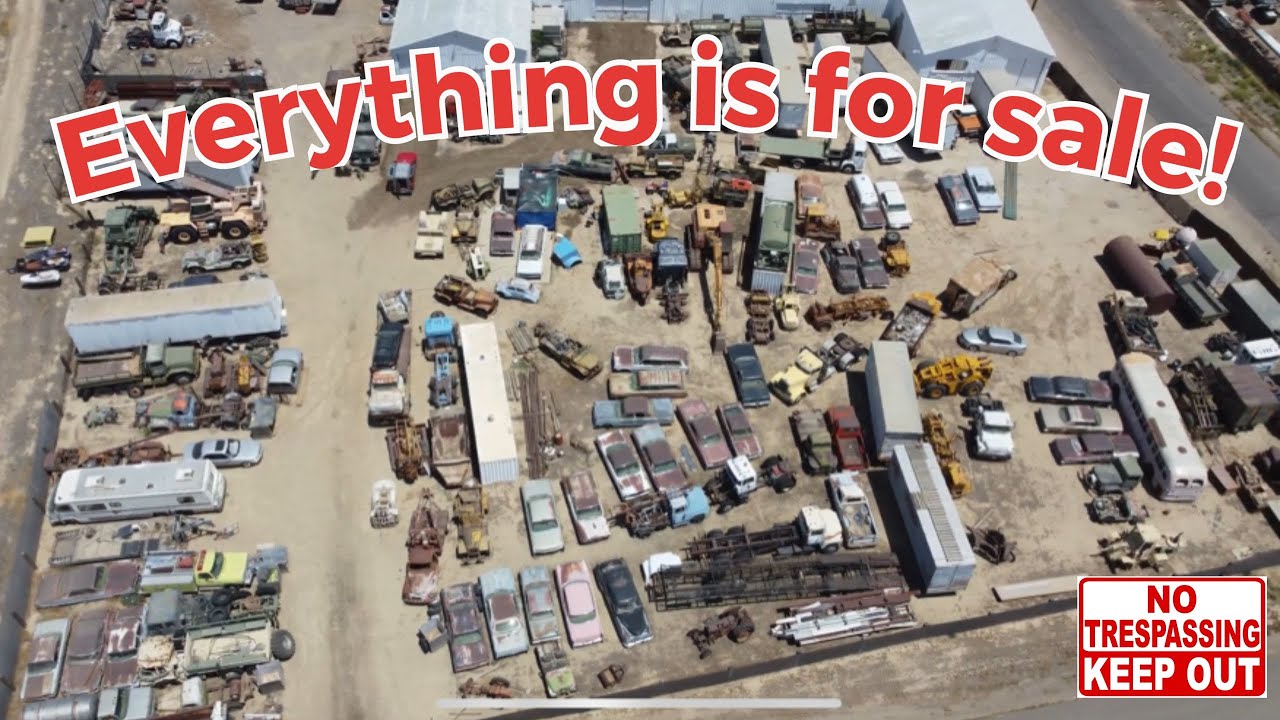 You could own a piece of history from the world famous CAR GARDEN!