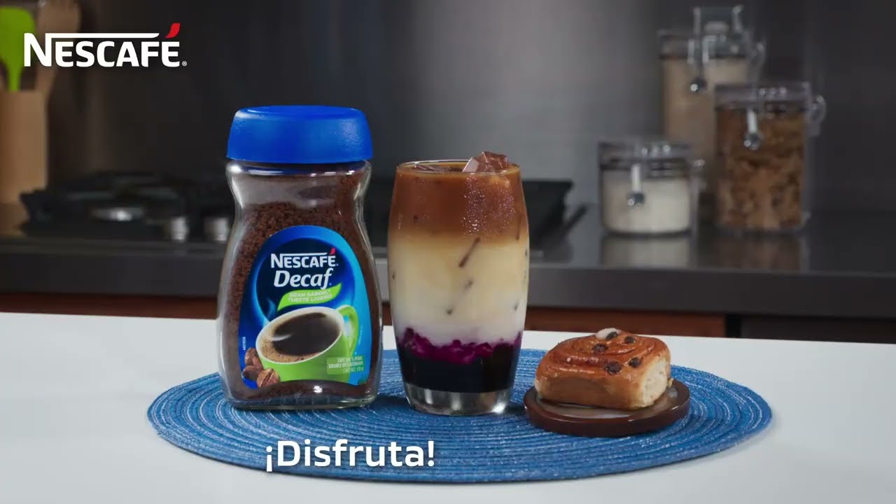 NESCAF&Eacute;&reg; Decaf&reg; Mora Azul Latte
