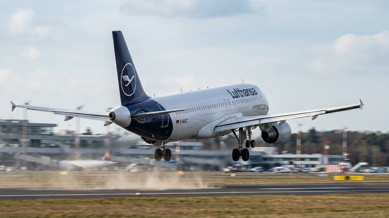 Anflug auf Köln/Bonn mit LH EDDK