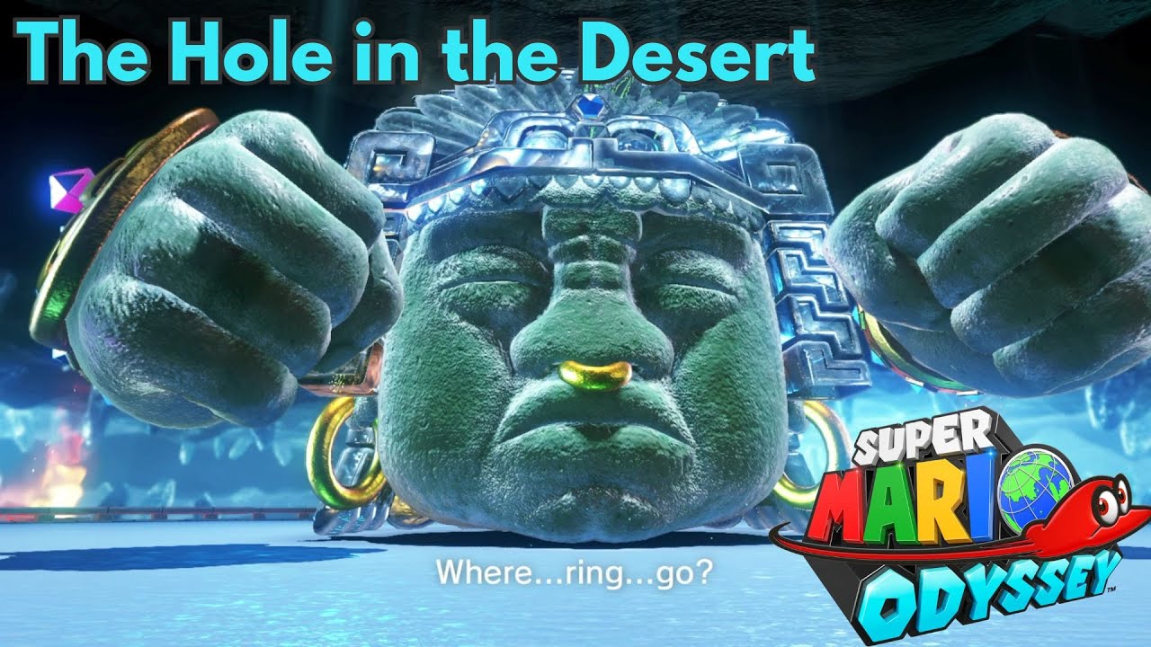 The Hole in the Desert - Super Mario Odyssey - Nintendo Switch Gameplay
