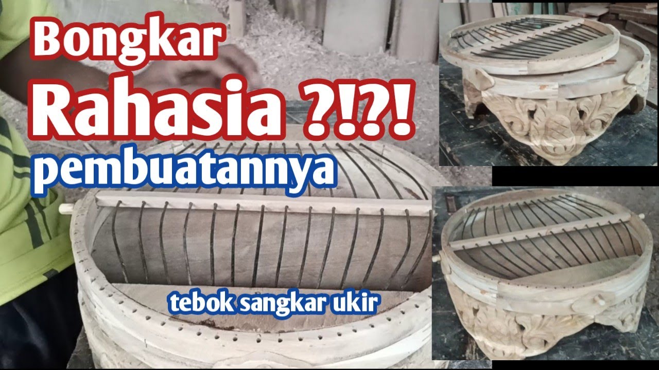 cara membuat tebok sangkar , tebok sangkar perkutut kayu jati ukir