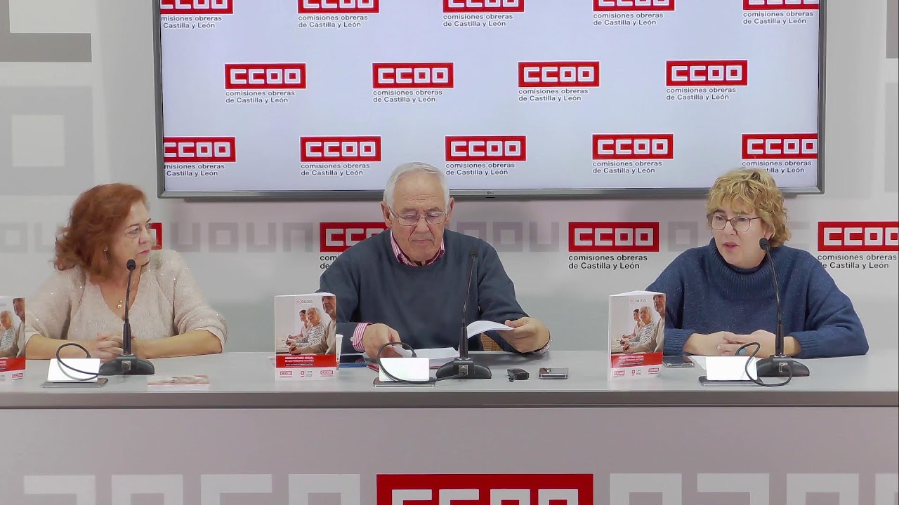 Rueda de Prensa: Observatorio Personas Mayores