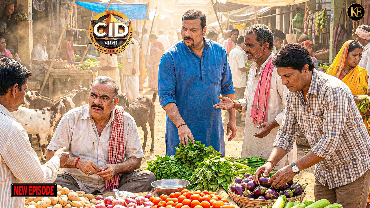 খুনিকে ধরতে সবজি বিক্রি করে এসআইডি দল || CID Bangla || নতুন পর্ব ২০২৬