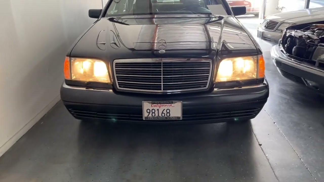 1997 Mercedes S320 Operations video