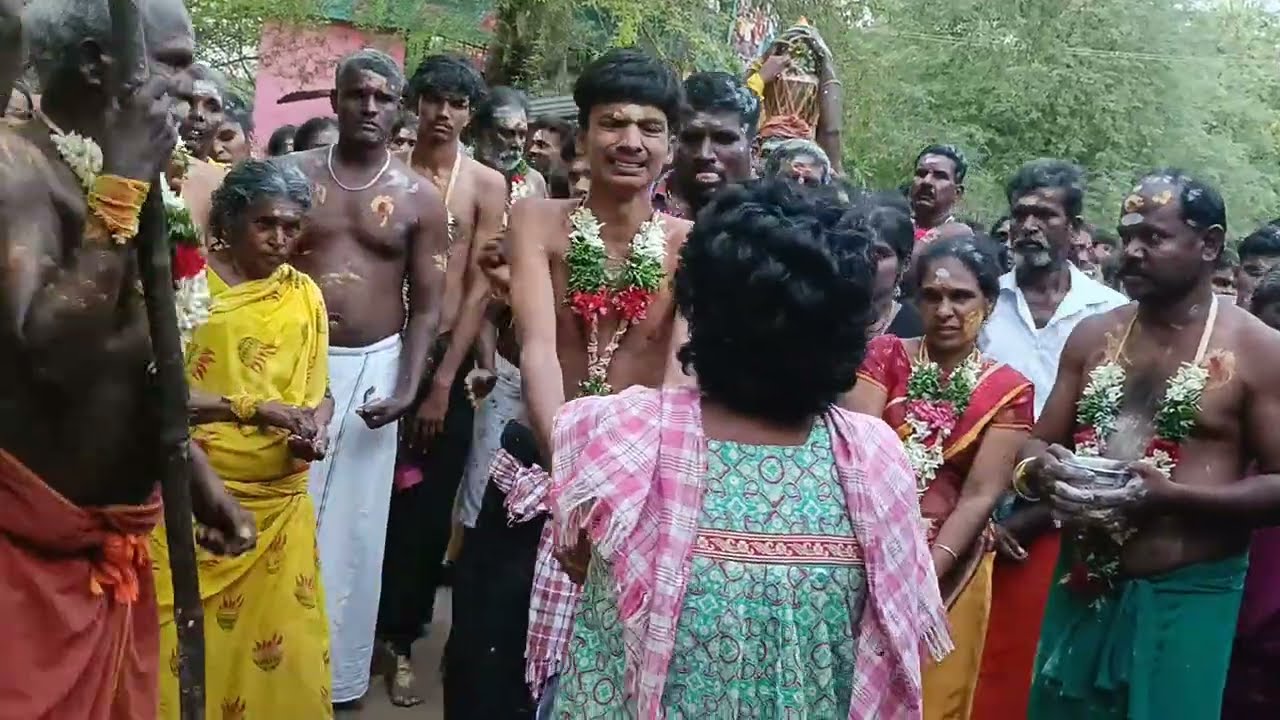 கருப்பச்சாமி ராக்காயி அம்மன் சாமி ஆட்டம் பனையனேந்தல் 2024